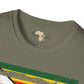 Zimbabwe strip unisex softstyle tee Funky African