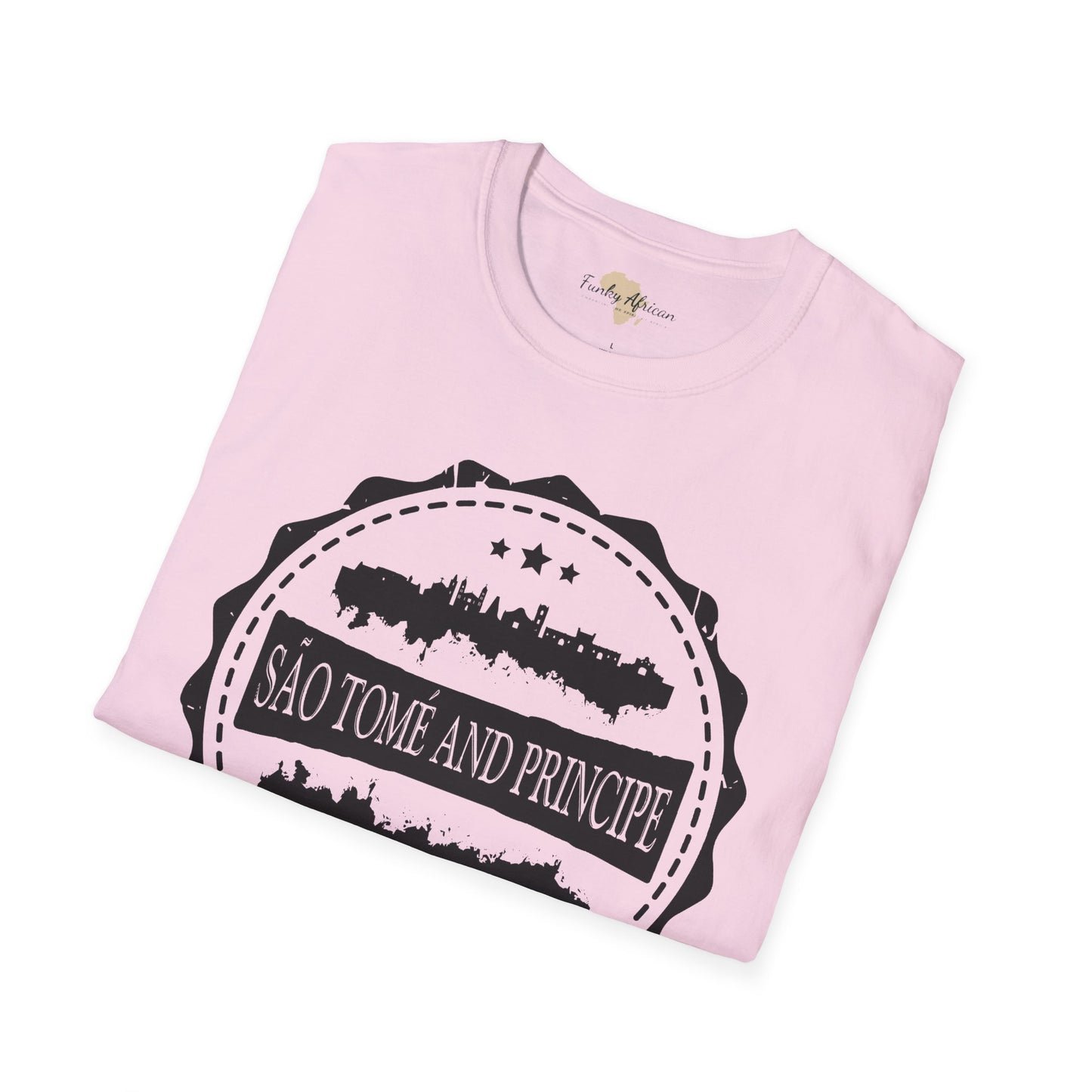 São Tomé and Príncipe Stamp unisex tee