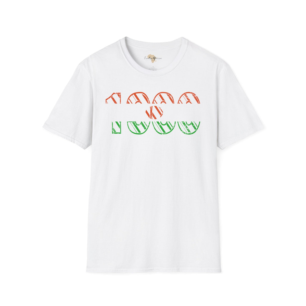 Nigerien year unisex softstyle tee Funky African