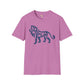 Senegal cut unisex softstyle tee Funky African