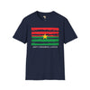 Burkina Faso strip unisex softstyle tee Funky African