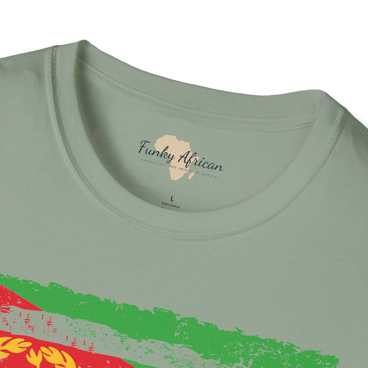 Eritrea strip unisex softstyle tee