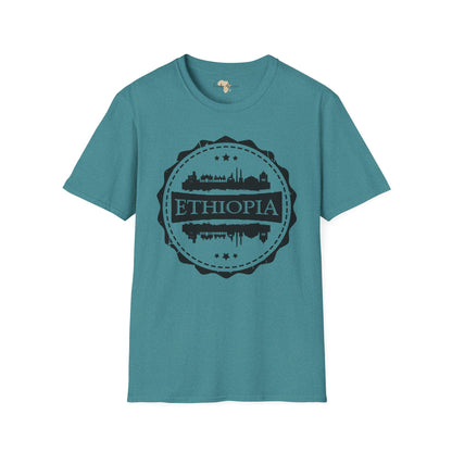 Ethiopia Stamp unisex tee