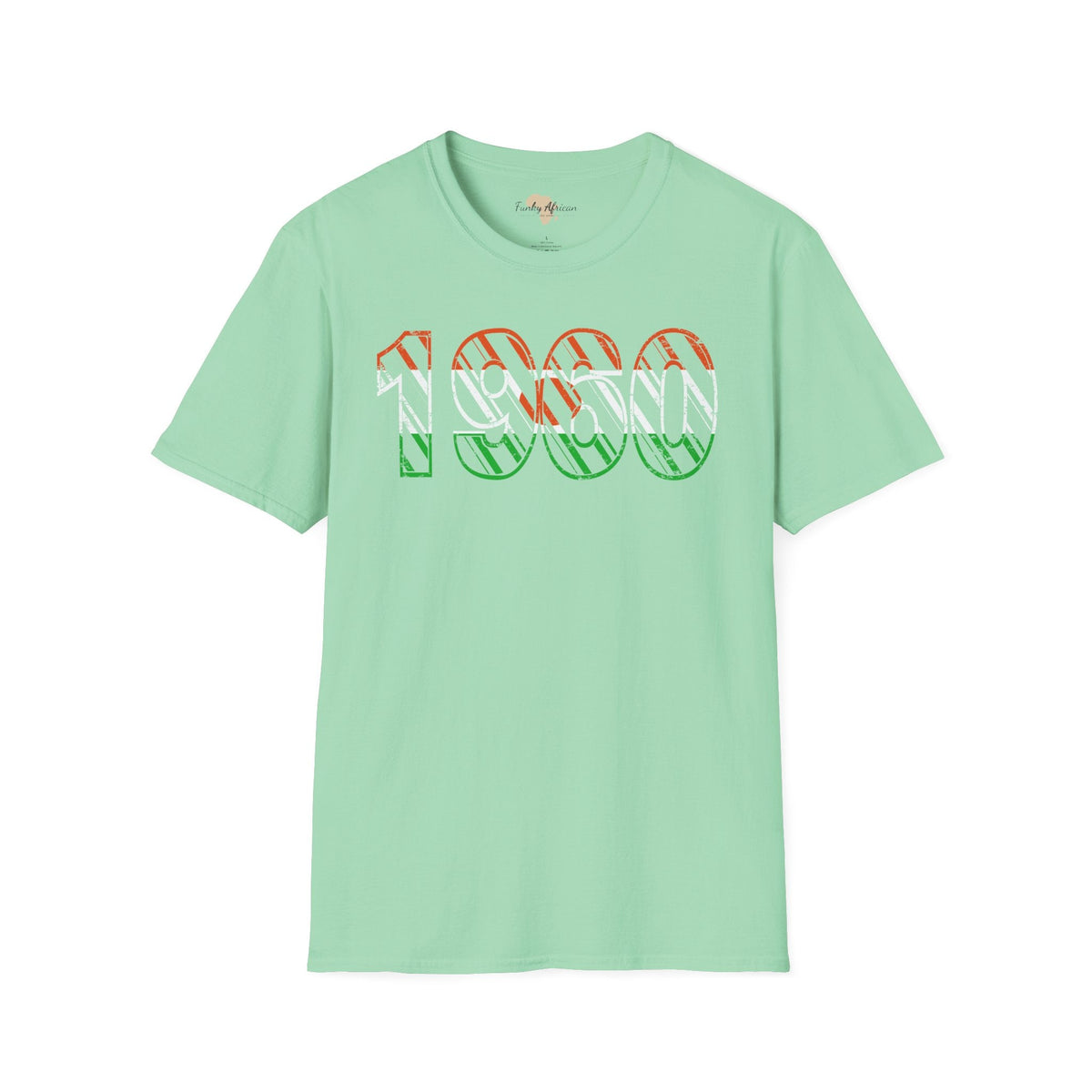 Nigerien year unisex softstyle tee Funky African