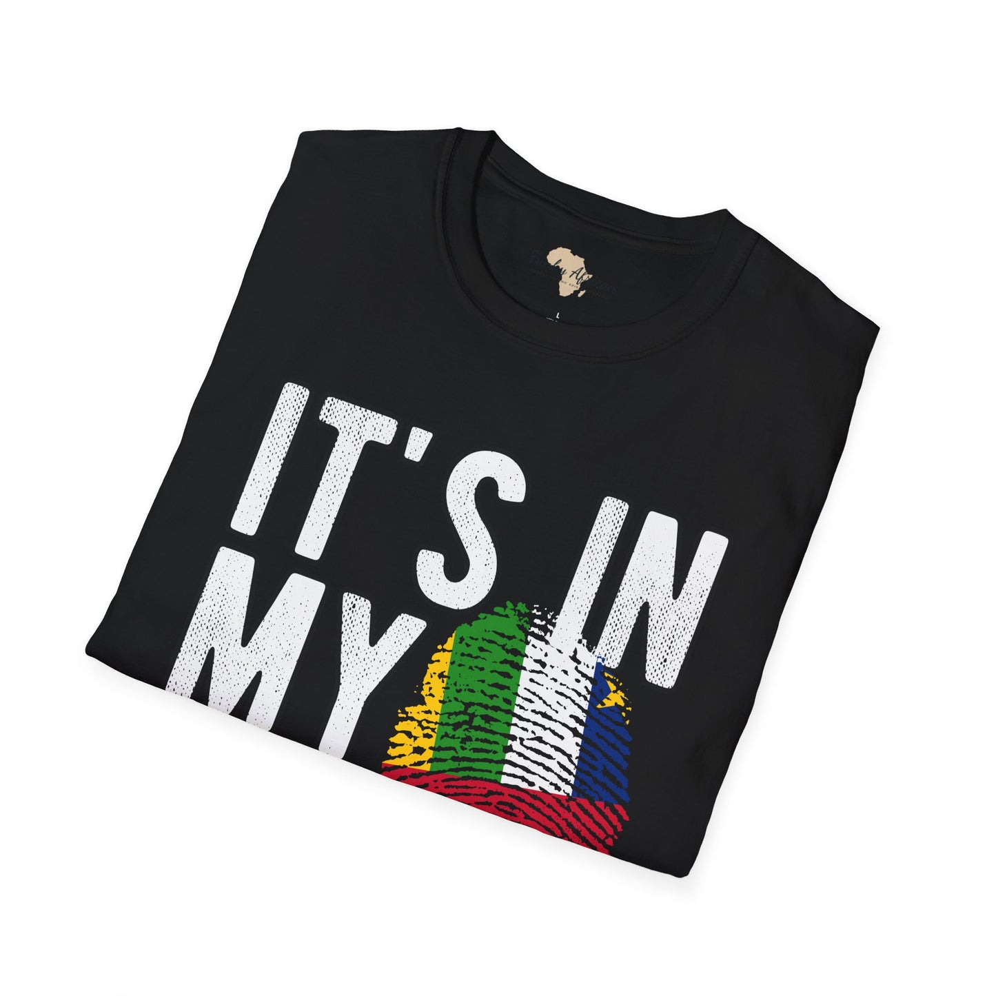 it's in my DNA unisex tee - Central African Republic