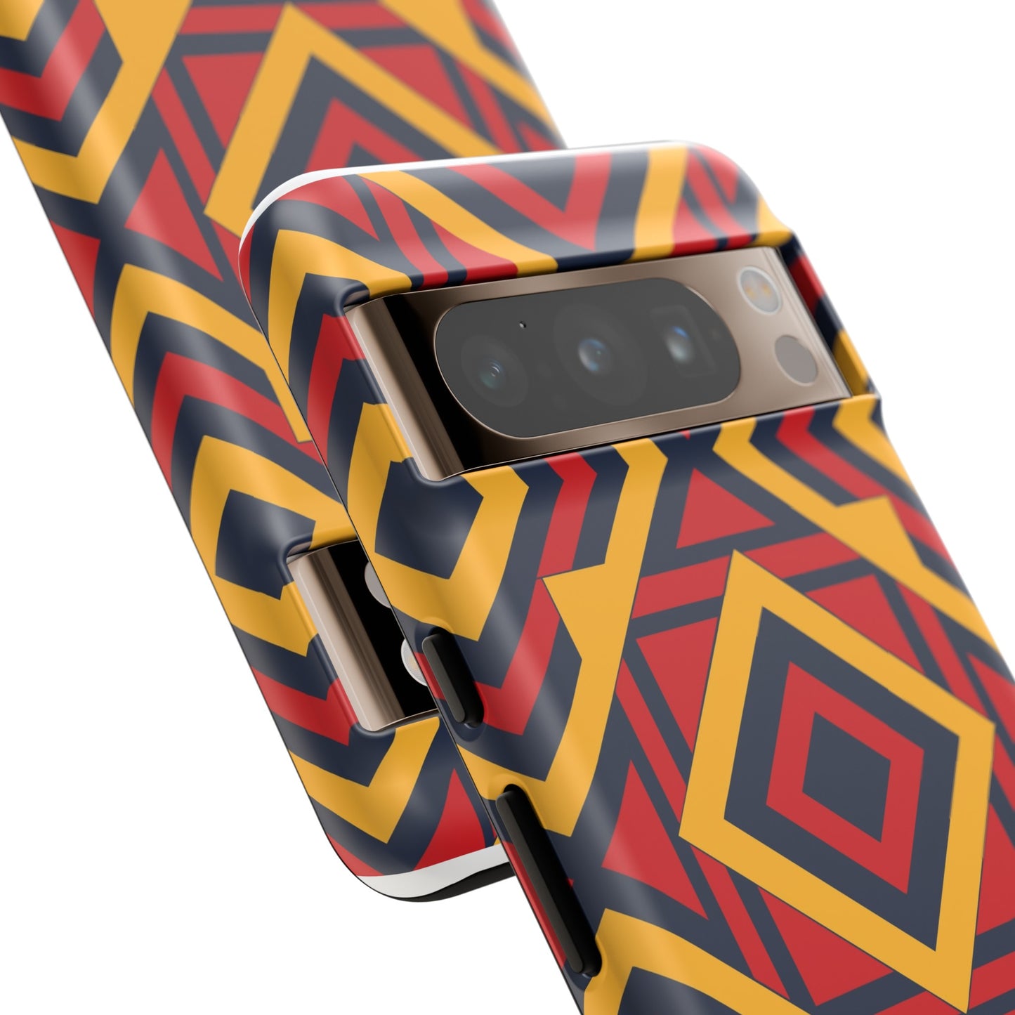 African Print Google Pixel Tough Cases