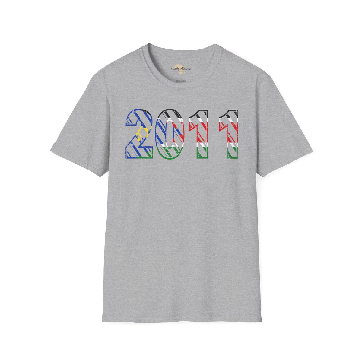 South Sudan year unisex softstyle tee Funky African