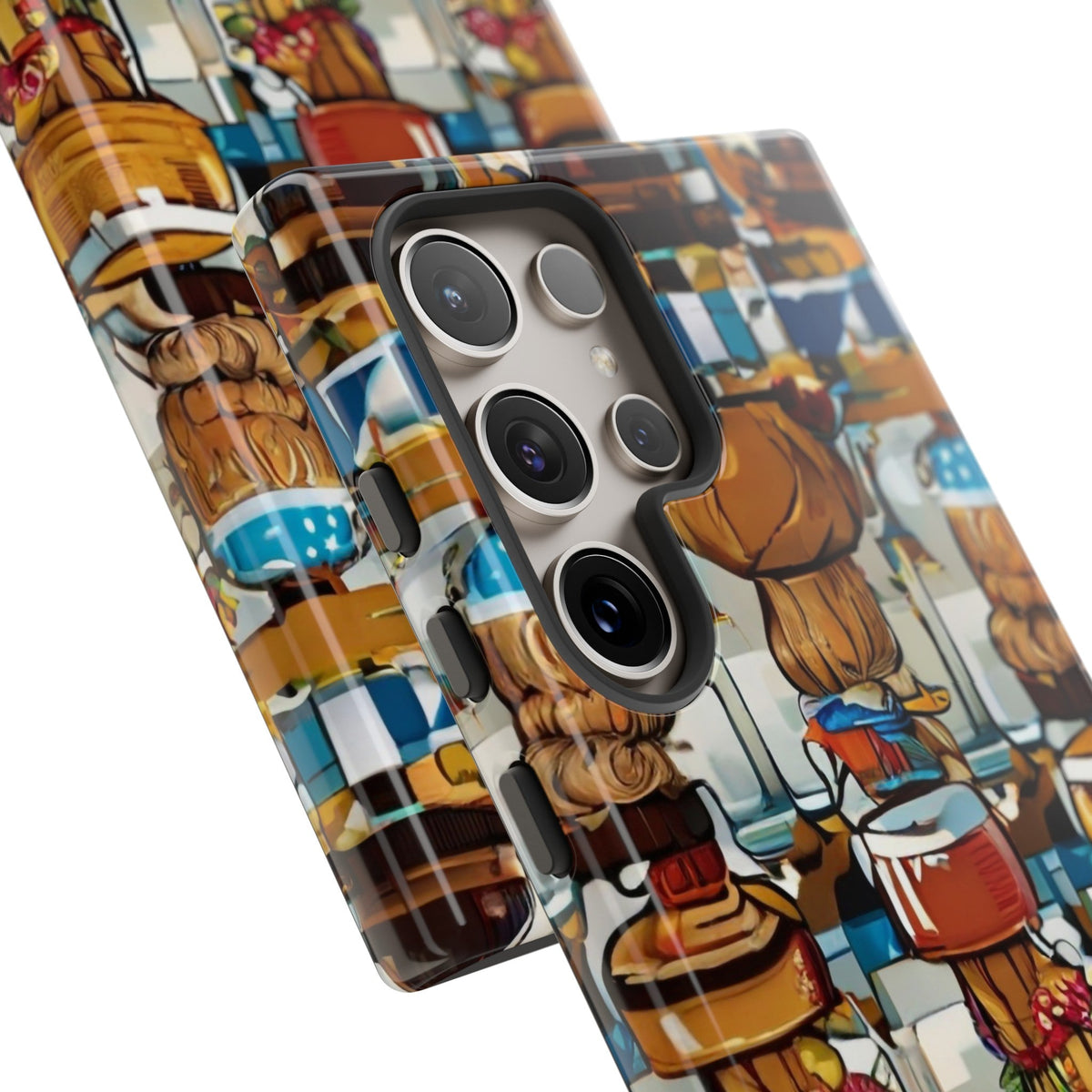 African Print Samsung Galaxy Tough Case Funky African