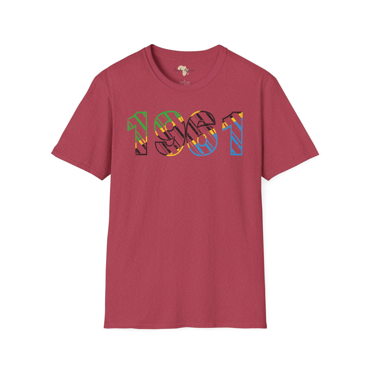 Tanzania year unisex softstyle tee Funky African
