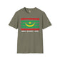 Mauritania strip unisex softstyle tee Funky African