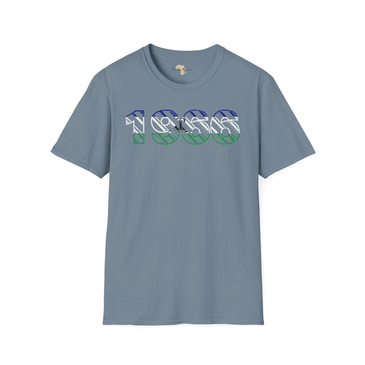 Lesotho year unisex softstyle tee Funky African