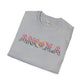 Angola text unisex softstyle tee Funky African