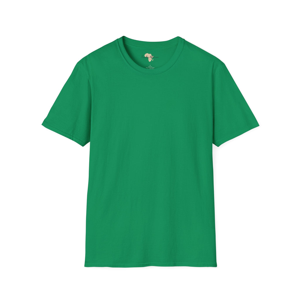 Blank unisex softstyle tee Funky African
