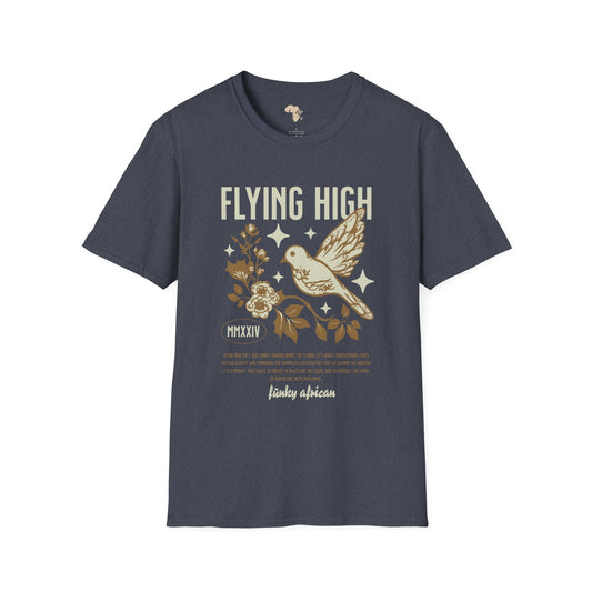 Flying High unisex tee Funky African