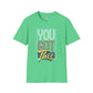 You got this unisex softstyle tee Printify