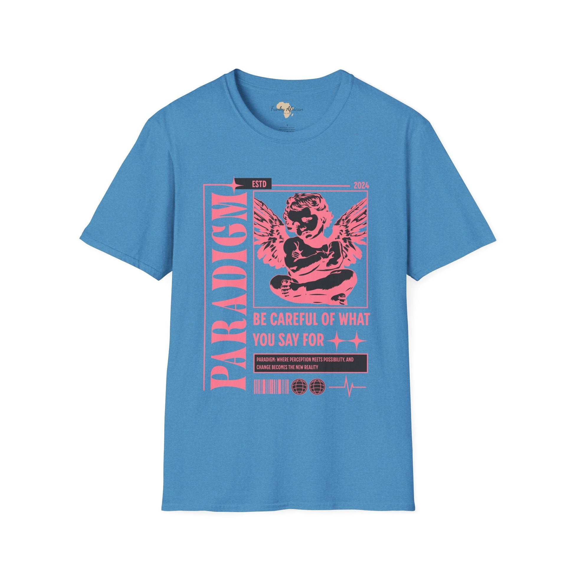 Paradigm unisex softstyle tee Funky African