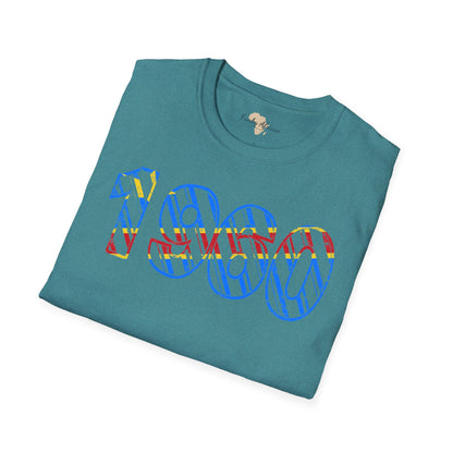 DR Congo year unisex softstyle tee