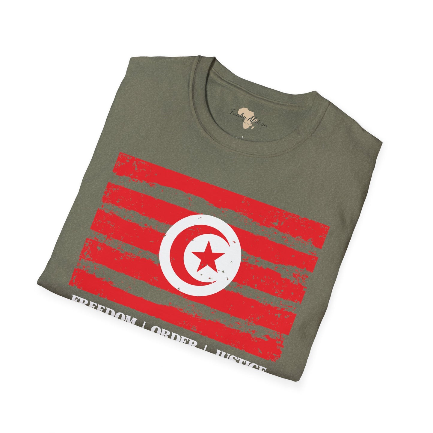 Tunisia strip unisex softstyle tee