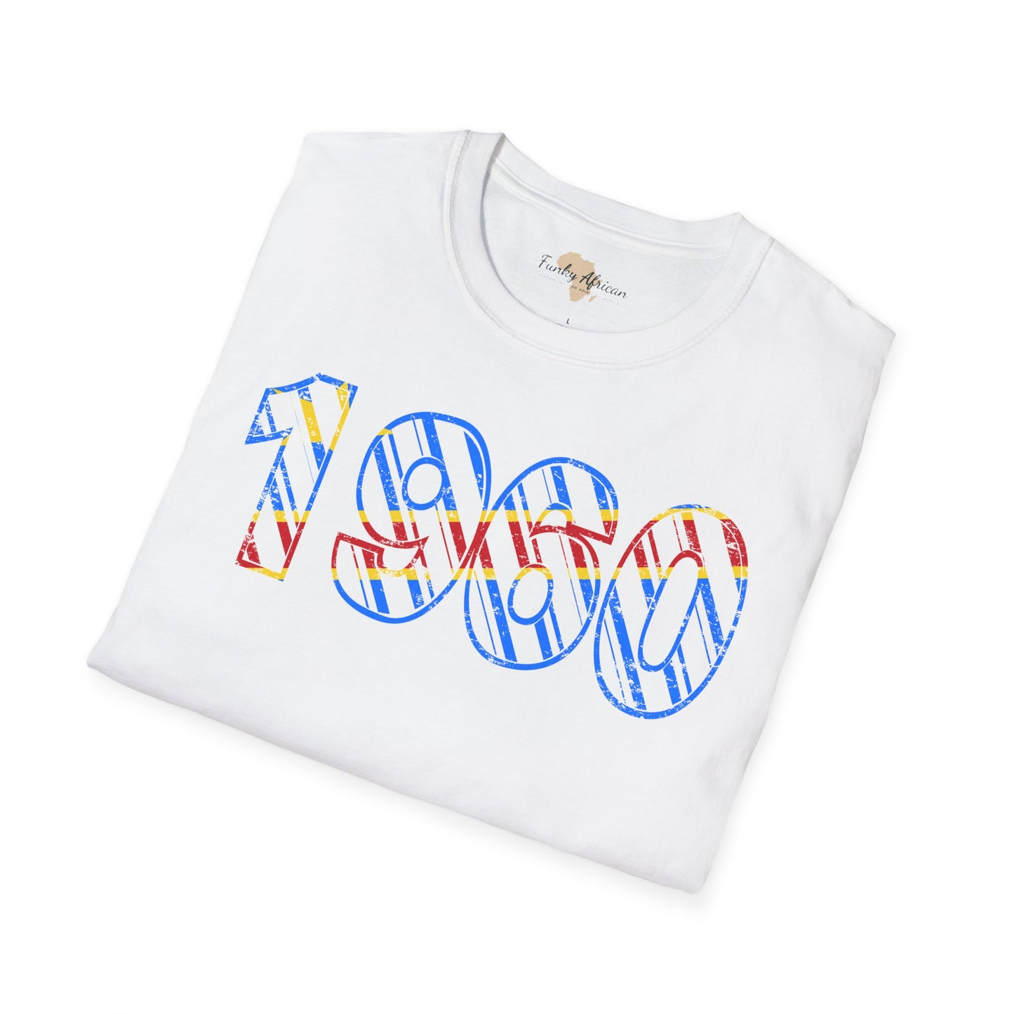 DR Congo year unisex softstyle tee