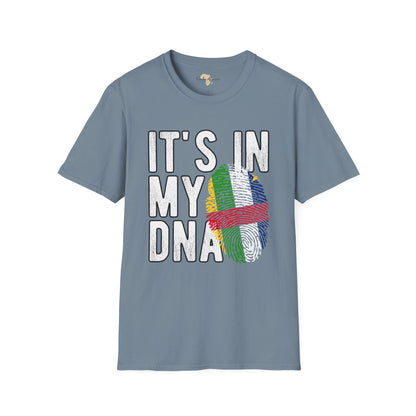 it's in my DNA unisex tee - Central African Republic