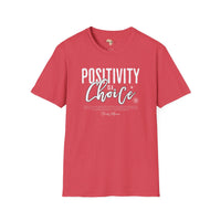 Positivity is a choice unisex softstyle tee Funky African