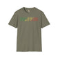 Republic of the Congo text unisex softstyle tee Funky African