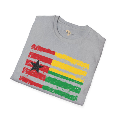 Guinea-Bissau strip unisex softstyle tee