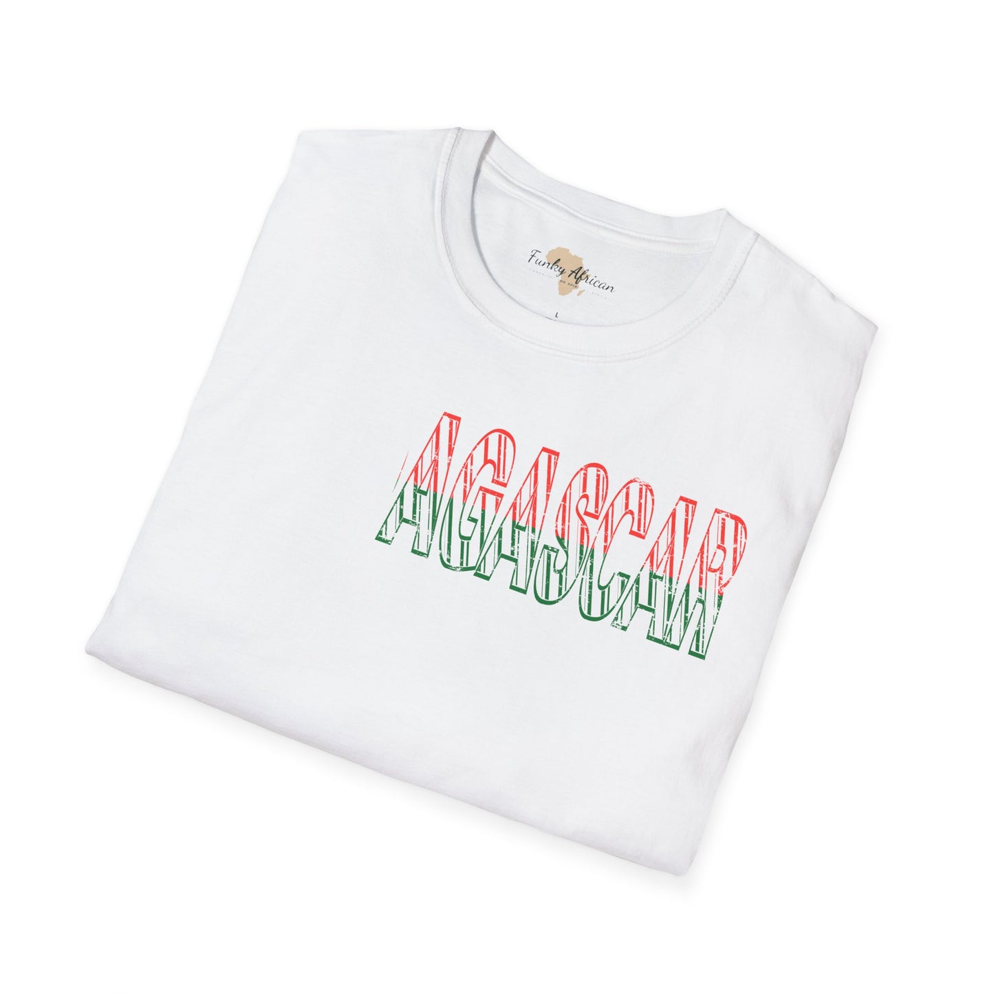 Madagascar text unisex softstyle tee