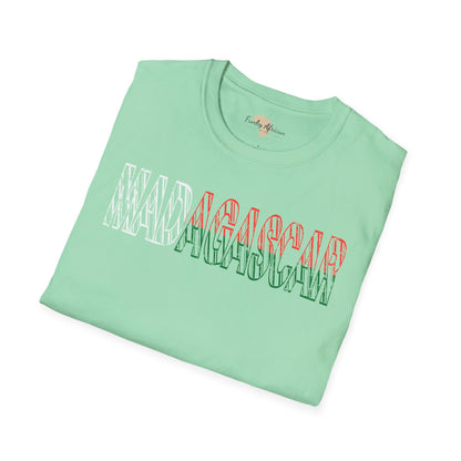 Madagascar text unisex softstyle tee