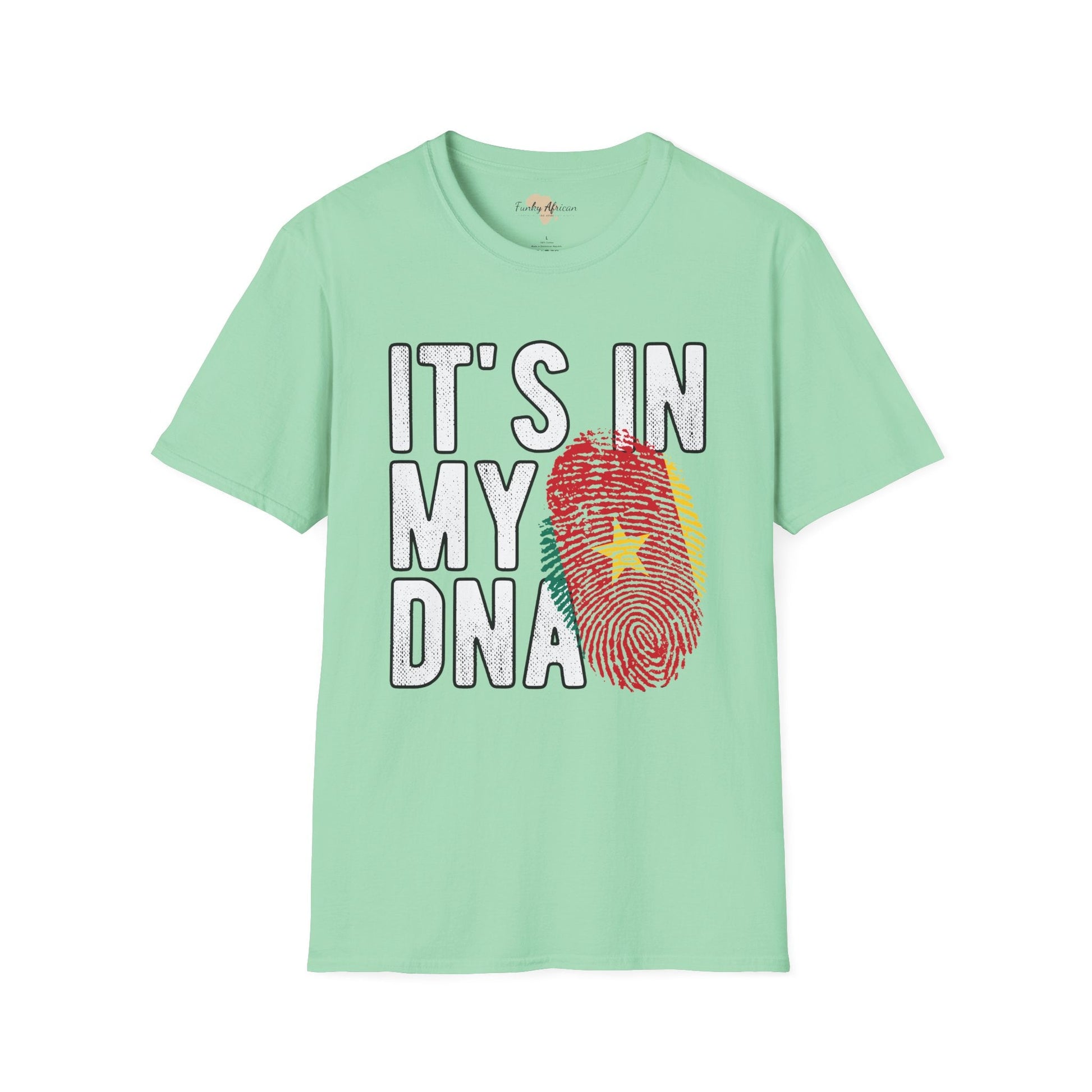 it's in my DNA unisex tee - Cameroon Funky African