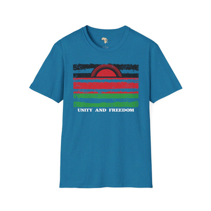 Malawi strip unisex softstyle tee