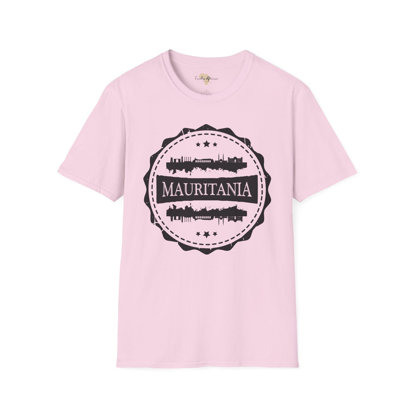 Mauritania Stamp unisex tee