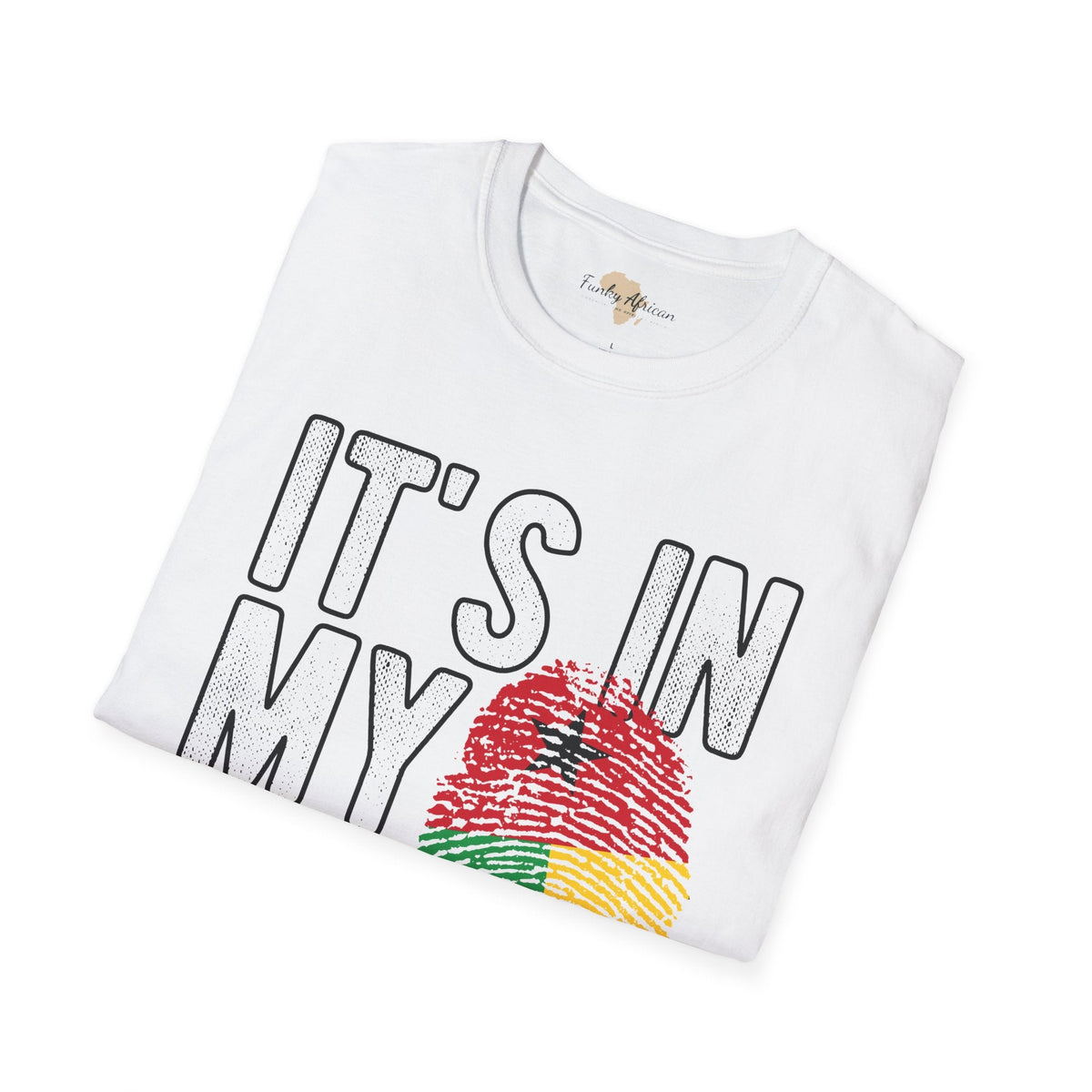 it's in my DNA unisex tee - Guinea-Bissau Funky African