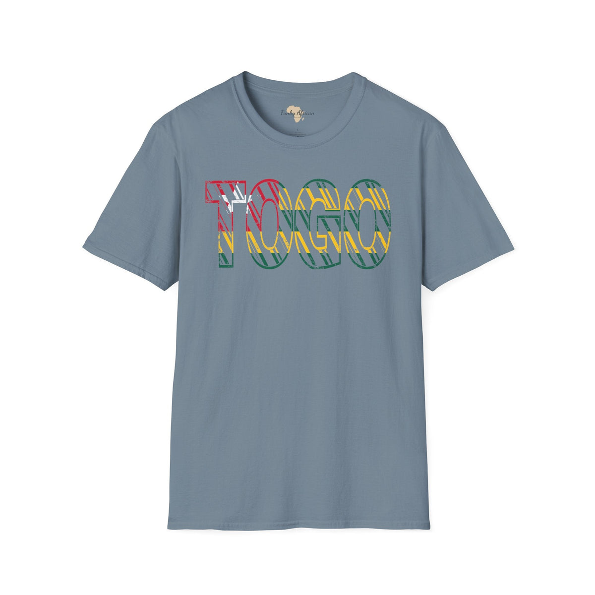 Togo text unisex softstyle tee Funky African