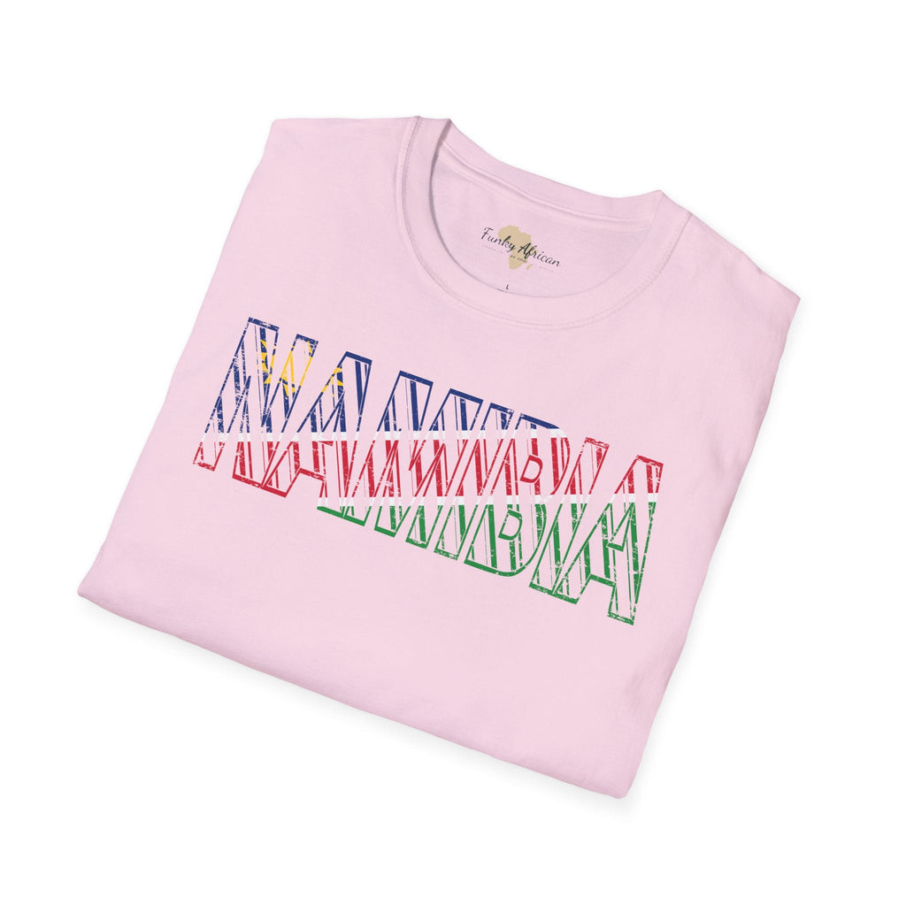 Namibia text unisex softstyle tee Funky African