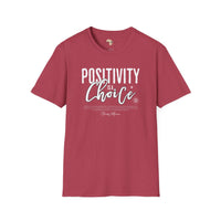 Positivity is a choice unisex softstyle tee Funky African
