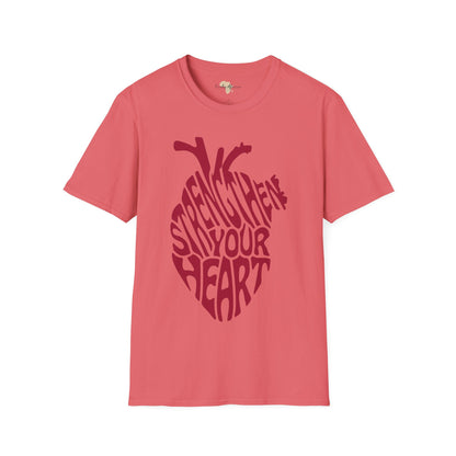 Strengthen your heart unisex softstyle tee