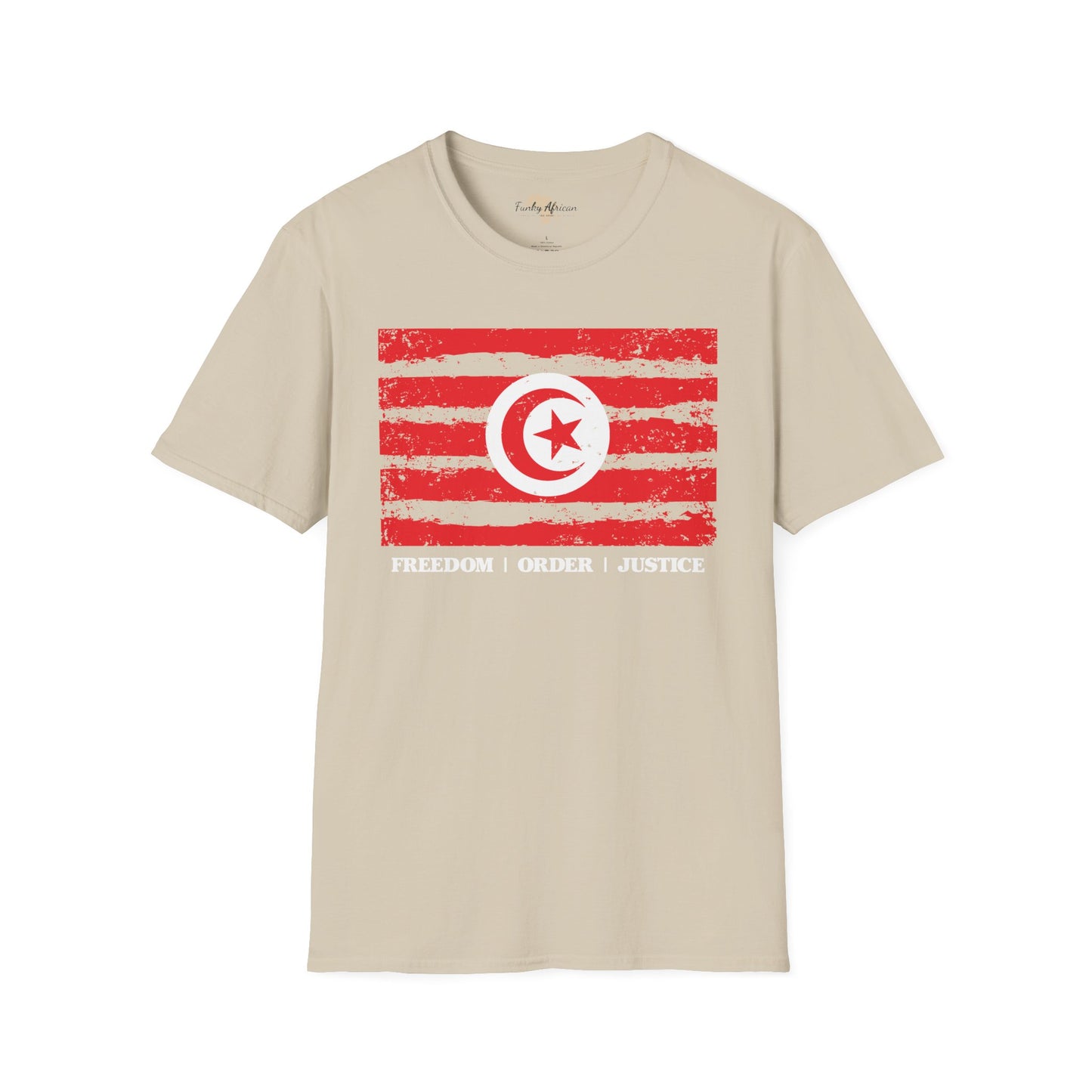 Tunisia strip unisex softstyle tee