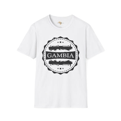 Gambia Stamp unisex tee