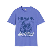 Humans aren't real unisex tee Funky African