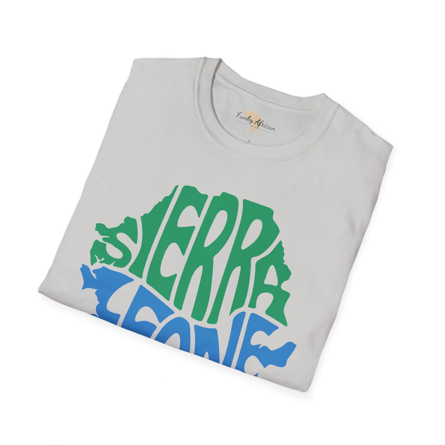 Sierra Leone cut unisex softstyle tee