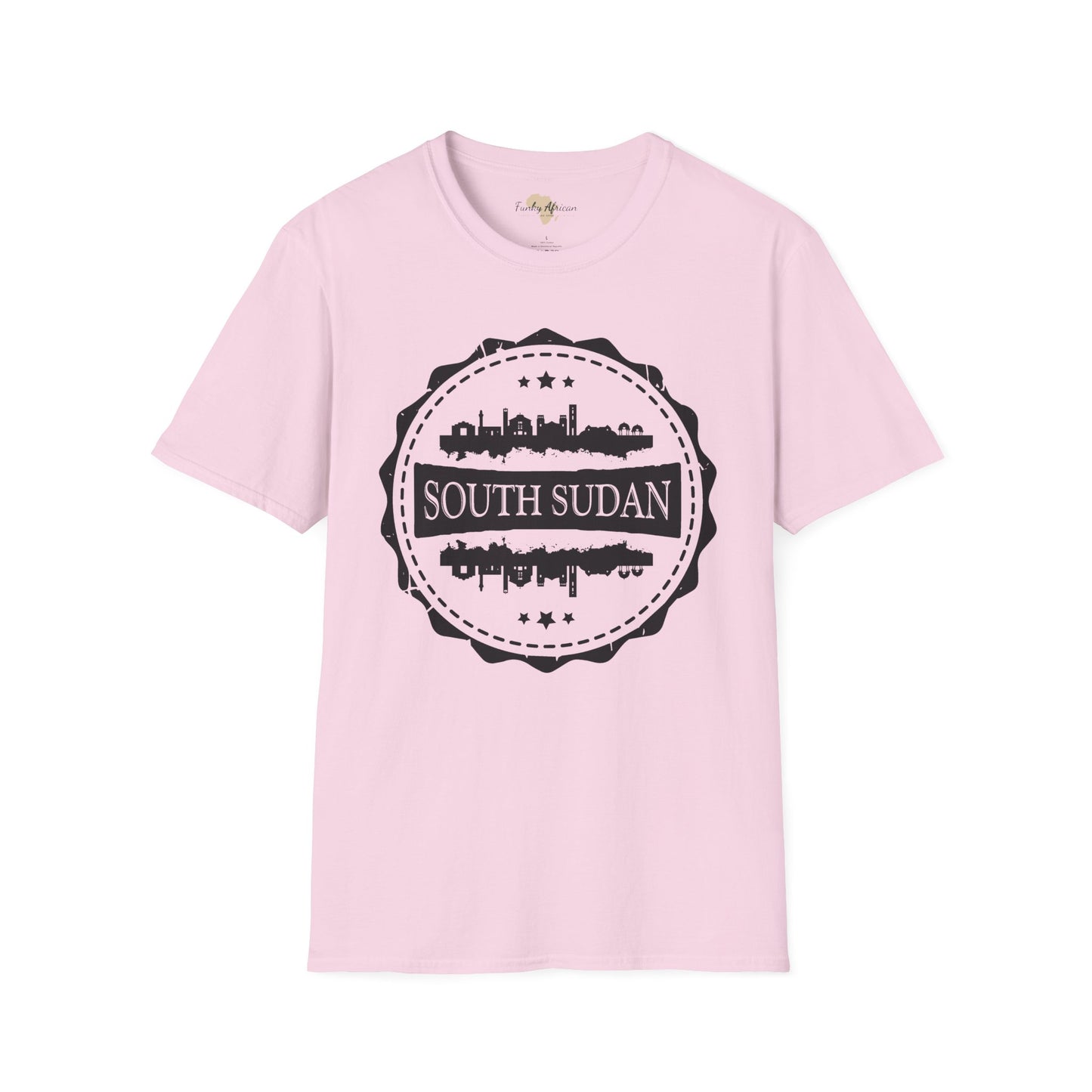 South Sudan Stamp unisex tee