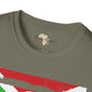Burundi strip unisex softstyle tee Funky African