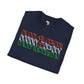 Nigerien text unisex softstyle tee Funky African