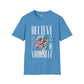 Believe in yourself unisex softstyle tee Funky African