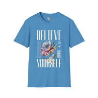 Believe in yourself unisex softstyle tee Funky African