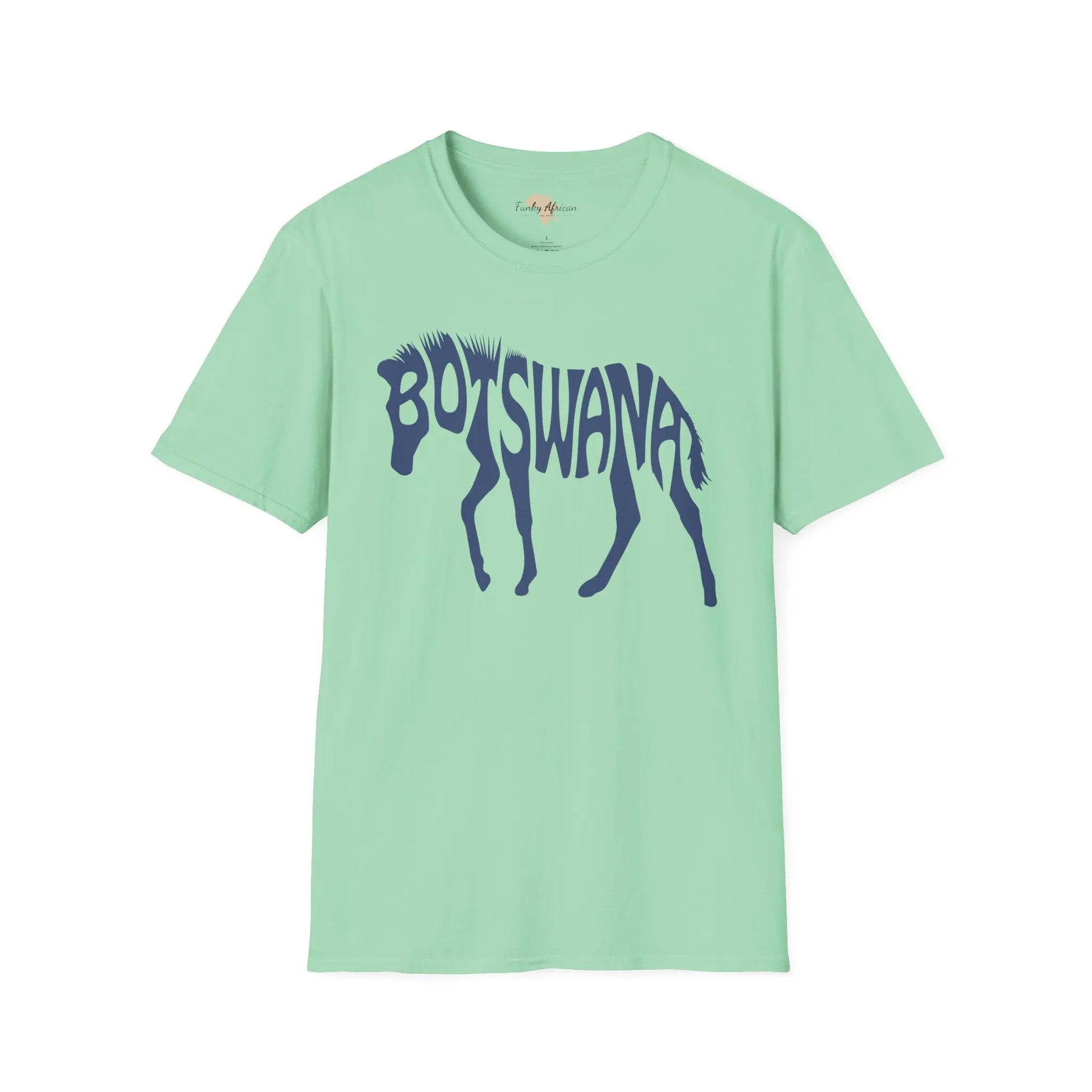 Botswana cut unisex softstyle tee Funky African