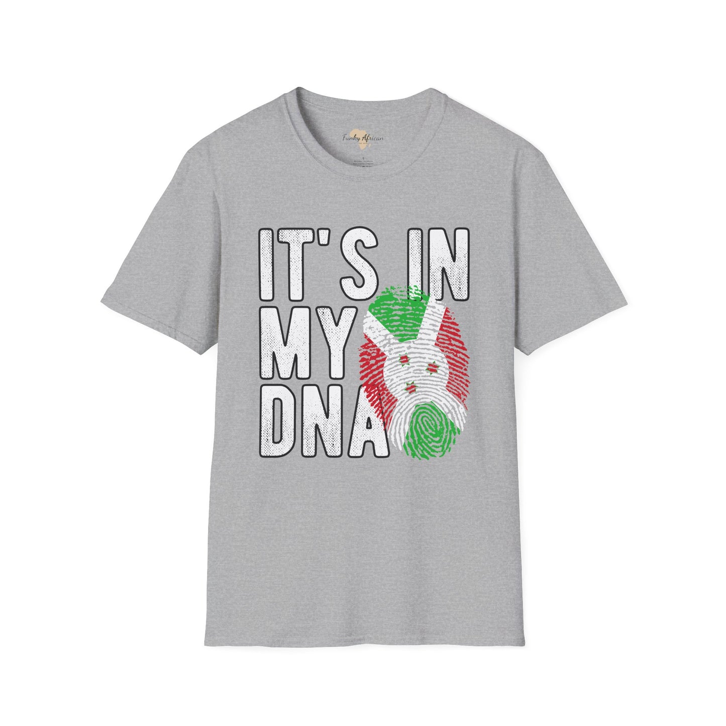 it's in my DNA unisex tee - Burundi