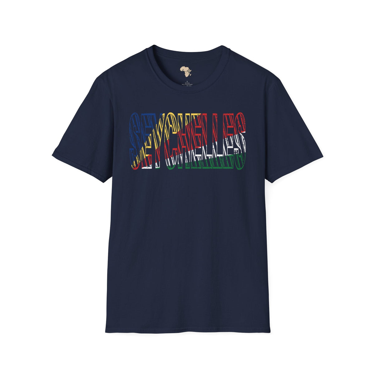 Seychelles text unisex softstyle tee Funky African