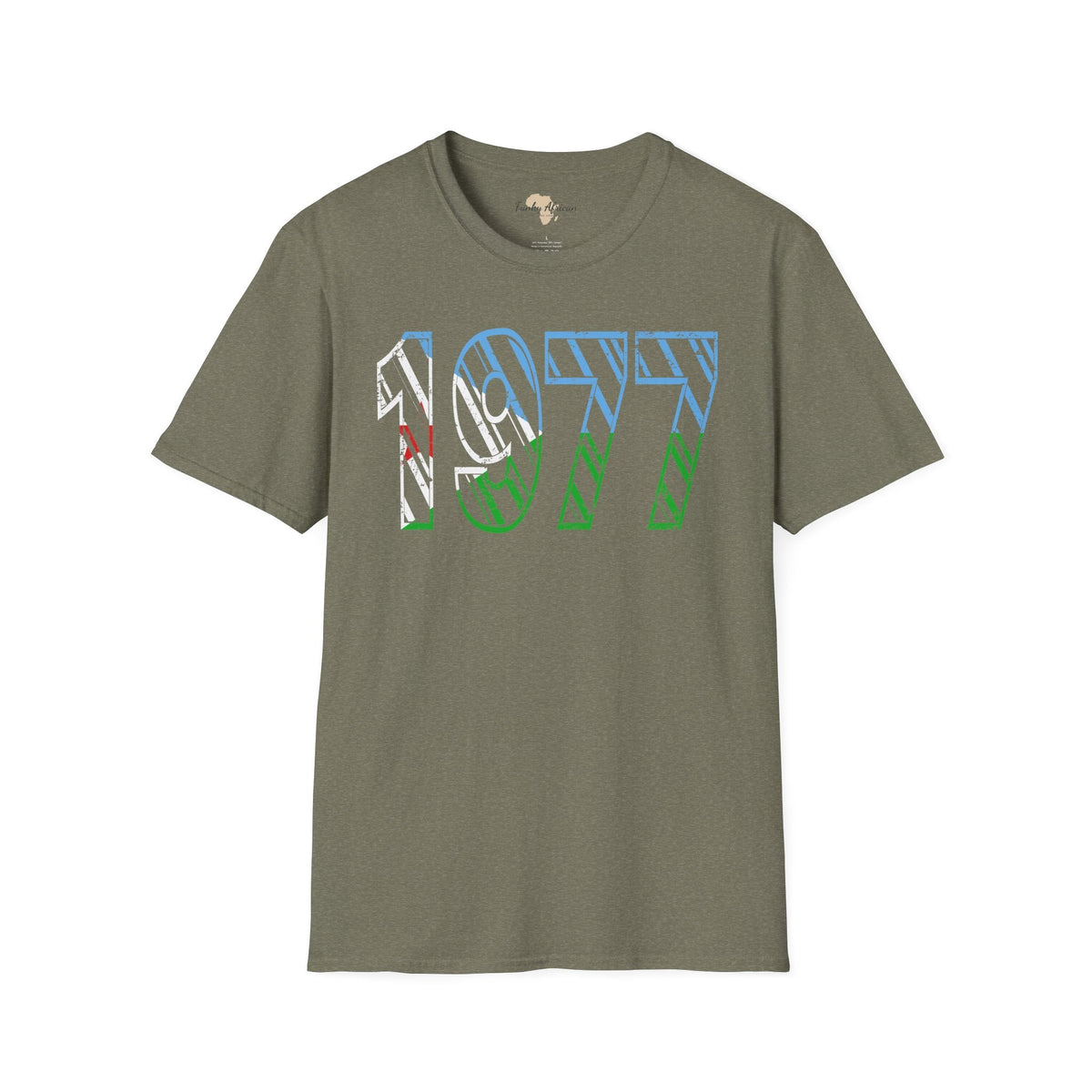 Djibouti year unisex softstyle tee Funky African